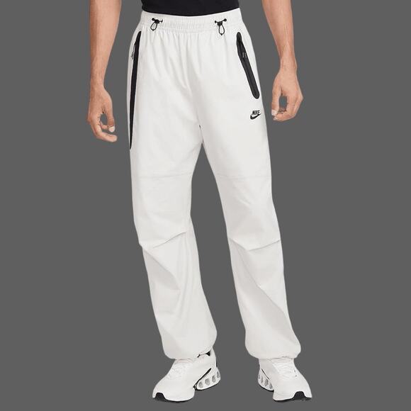 Nike Tech Men’s Woven Oversized Pants Light Orewood Brown Size M HM7158 - Picture 8 of 9